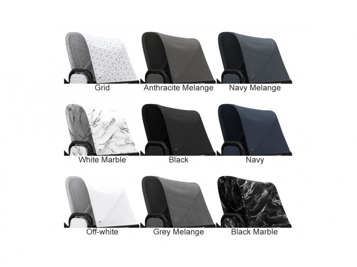 Universalus vežimėlis Dubatti 2in1 Silver/Melange Grey Melange Grey 6 Universalus vežimėlis Dubatti 2in1 Silver/Melange Grey Melange Grey 6