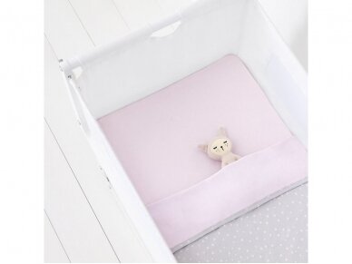 Комплект постельного белья из 3-х предметов - люлька Pink Spot 1