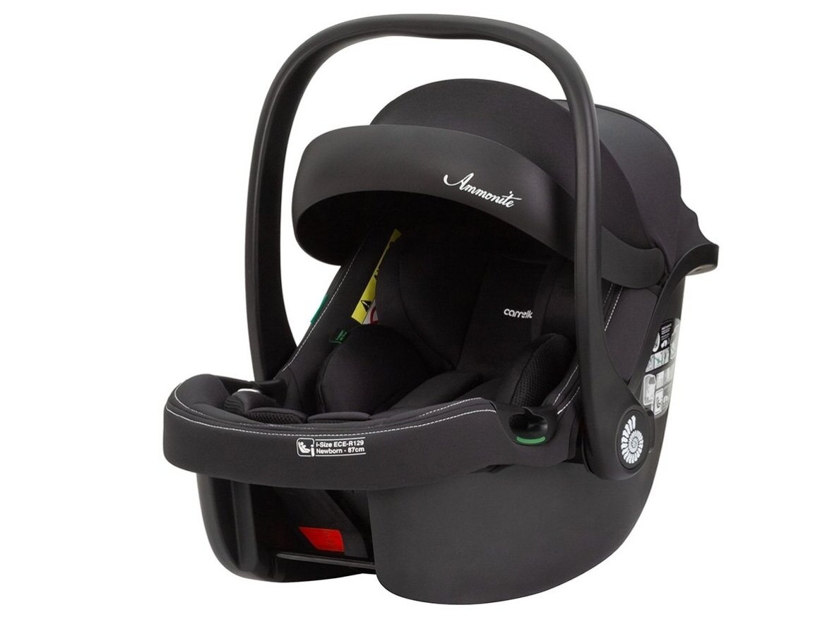 Car seat set Carrello Ammonite i-size 40-87cm (0-13kg) Black + Isofix base Carrello Ammonite 1 Car seat set Carrello Ammonite i-size 40-87cm (0-13kg) Black + Isofix base Carrello Ammonite 1