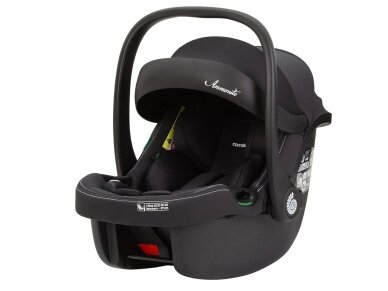 Car seat set Carrello Ammonite i-size 40-87cm (0-13kg) Black + Isofix base Carrello Ammonite 1 Car seat set Carrello Ammonite i-size 40-87cm (0-13kg) Black + Isofix base Carrello Ammonite 1
