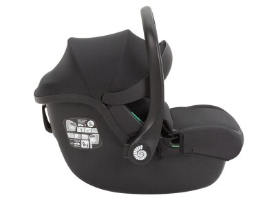 Car seat set Carrello Ammonite  i-size  40-87cm (0-13kg) Black + Isofix base Carrello Ammonite 2