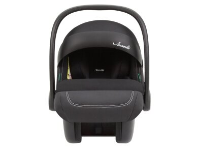 Car seat set Carrello Ammonite  i-size  40-87cm (0-13kg) Black + Isofix base Carrello Ammonite 3