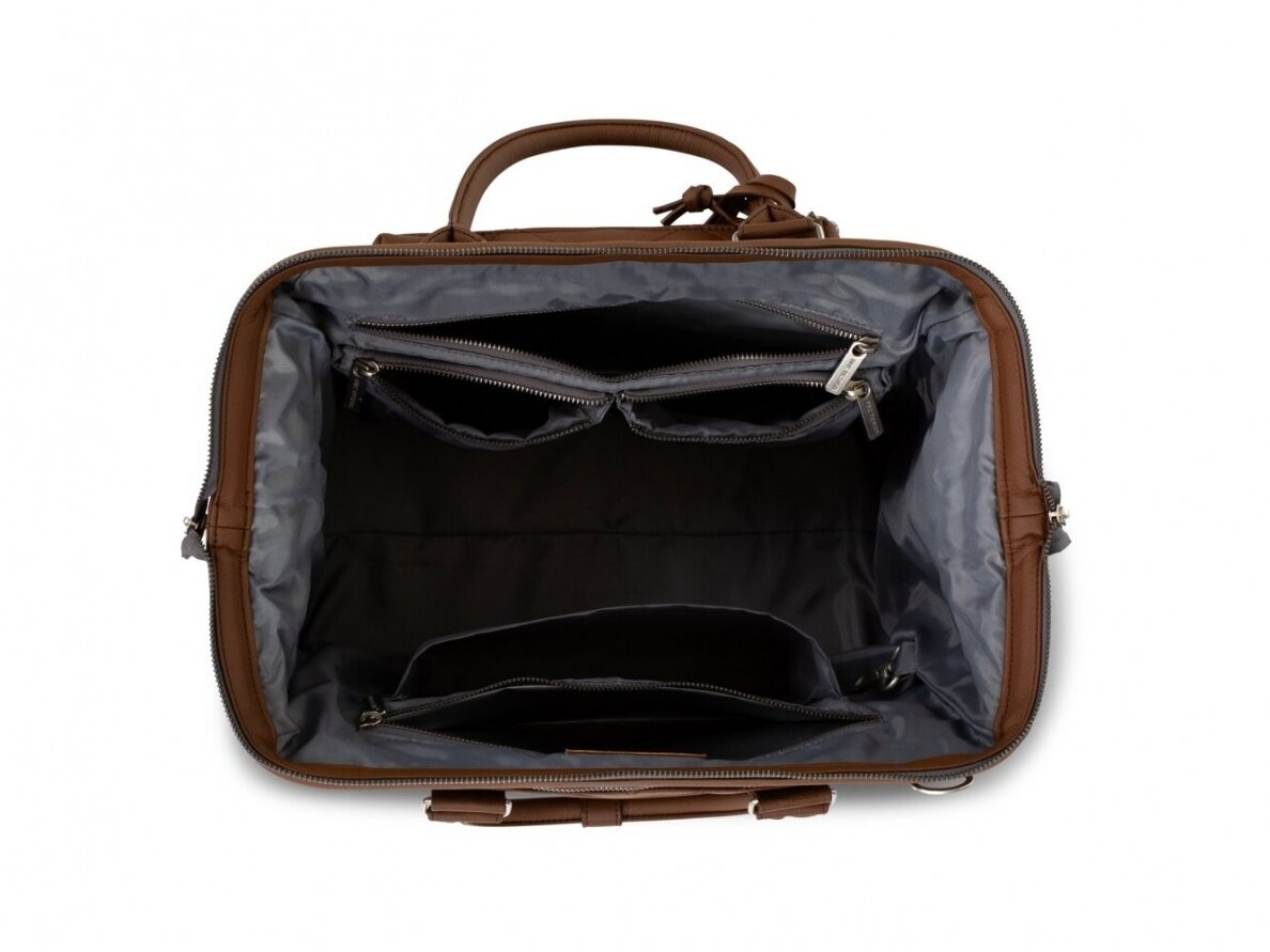 ABC Design mamos ir tėčio rankinė Style Brown 2