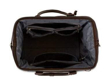 ABC Design mamos ir tėčio rankinė Style Dark Brown 2 ABC Design mamos ir tėčio rankinė Style Dark Brown 2