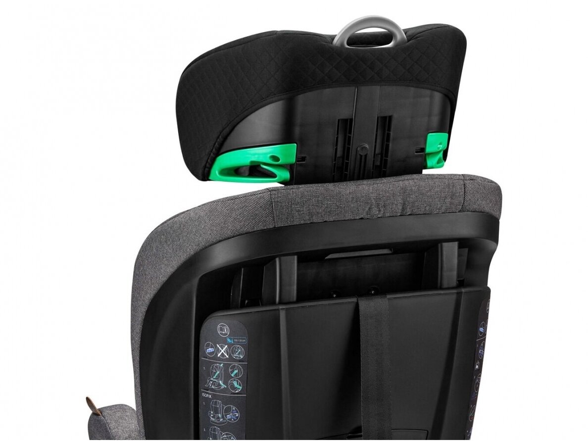 Automobilinė kėdutė ABC Design 2in1 Aspen i-Size 9-36 kg. Diamond Edition Asfalt 11