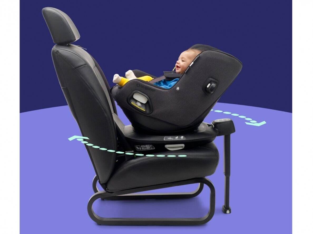 Automobilinė kėdutė Bugaboo OWL by NUNA 0-18kg Mineral washed black 2