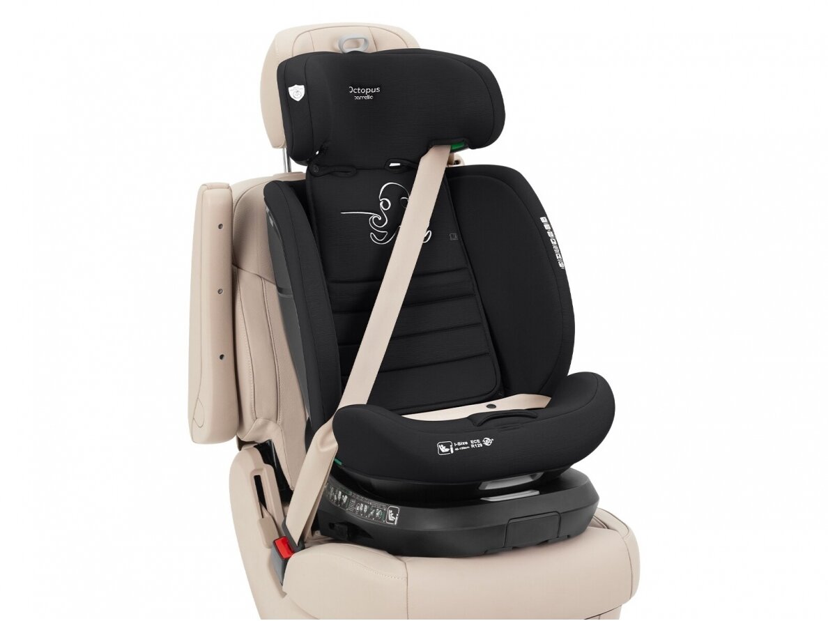 Car seat Carrello Octopus i-size 0-36kg (40cm-150cm) Seashell Grey 5