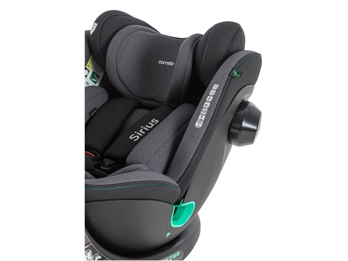 Automobilinė kėdutė Carrello Sirius i-size 0-36kg (40-150cm) Sky Grey 6