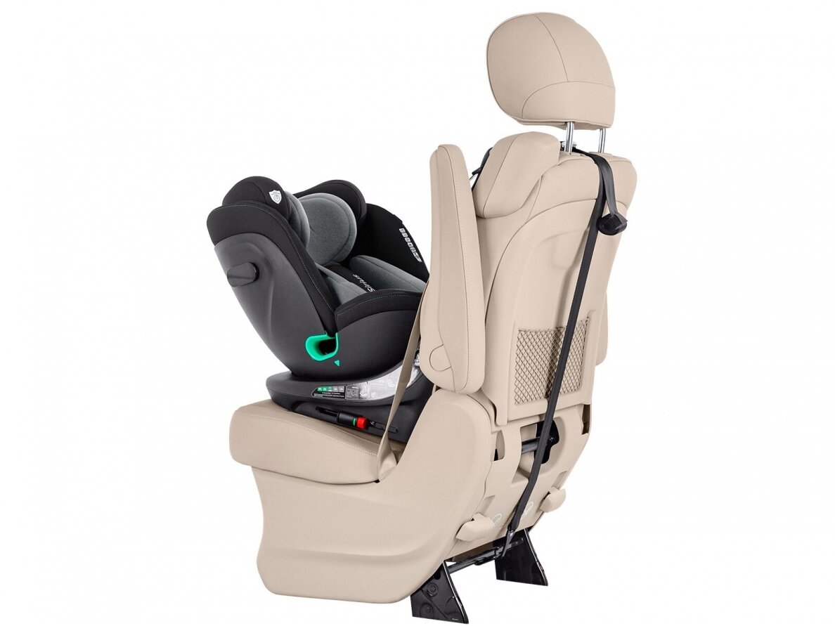 Automobilinė kėdutė Carrello Sirius i-size 0-36kg (40-150cm) Absolute Black 2
