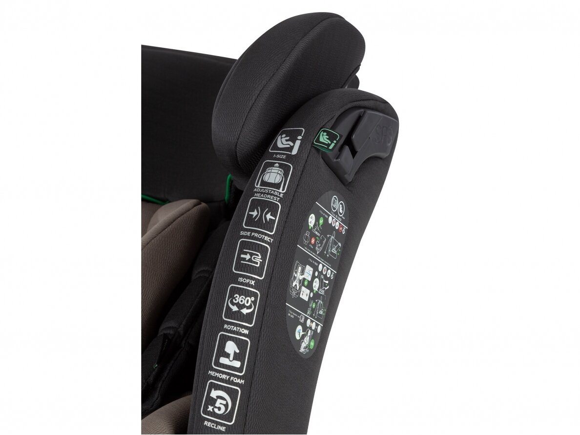 Automobilinė kėdutė Carrello Unity i-size 0-36kg (40-150cm) Accord Grey 5