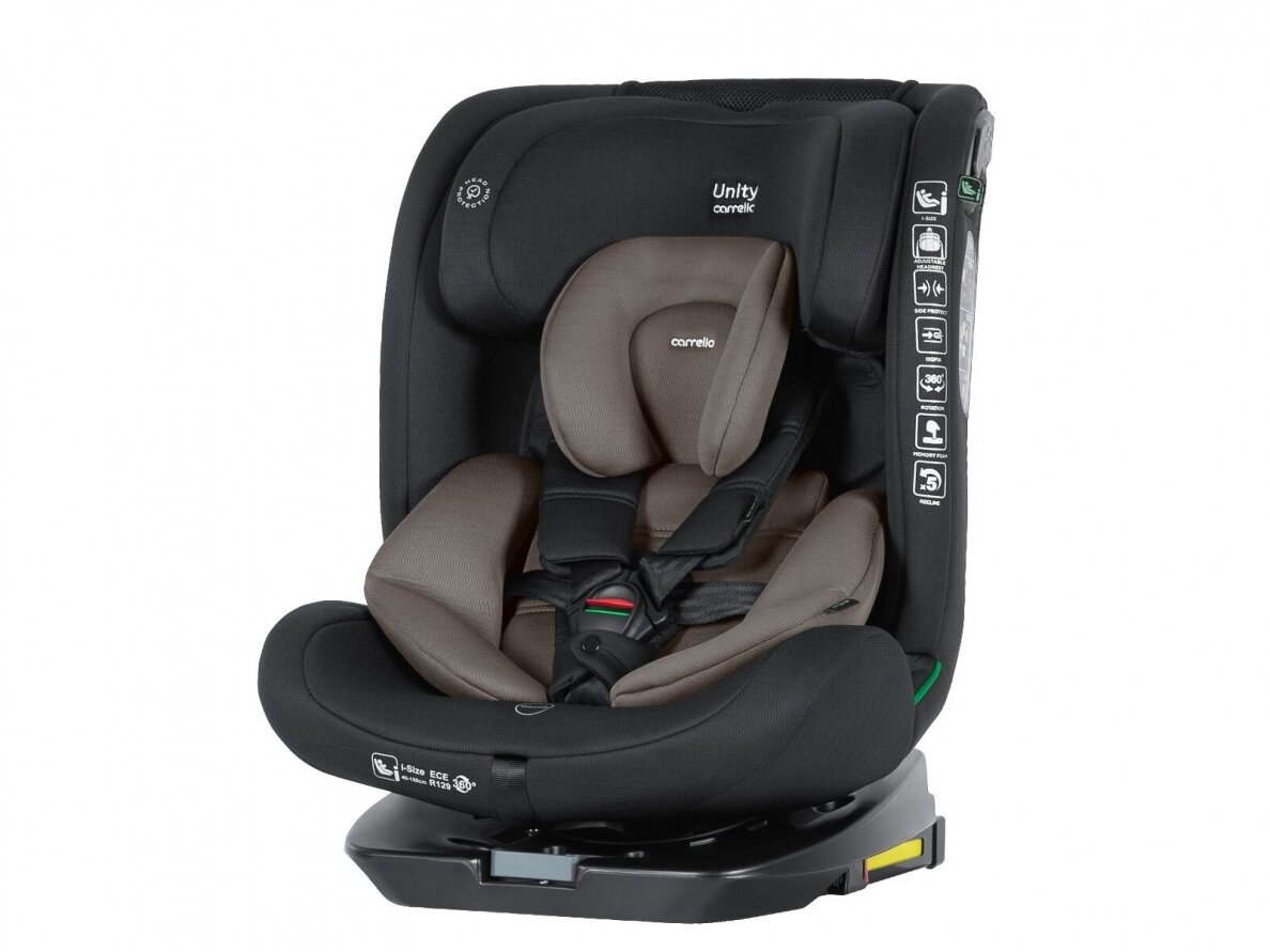 Automobilinė kėdutė Carrello Unity i-size 0-36kg (40-150cm) Harmony Beige Automobilinė kėdutė Carrello Unity i-size 0-36kg (40-150cm) Harmony Beige