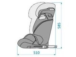 Automobilinė kėdutė Maxi Cosi KORE i - Size 100cm-150cm 2/3 Authentic Graphite 6 Automobilinė kėdutė Maxi Cosi KORE i - Size 100cm-150cm 2/3 Authentic Graphite 6