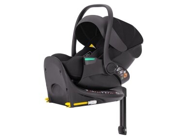 Automobiilinė kėdutė Carrello Vega Lite 0-13kg i-size (40-87cm) Absolute Black su isofix baze
