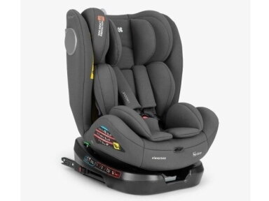 KikkaBoo i - Moove 2 40-150cm (0-36kg) i-size Dark Grey