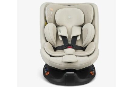 Automobilinė kėdutė KikkaBoo i - Van i - size 40 - 150cm (0-36kg) Light Beige
