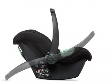 Automobilinė kėdutė ABC Design Tulip Black 0-13 kg. 2 Automobilinė kėdutė ABC Design Tulip Black 0-13 kg. 2