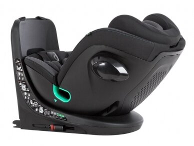 Automobilinė kėdutė Carrello Sirius i-size 0-36kg (40-150cm) Absolute Black 1