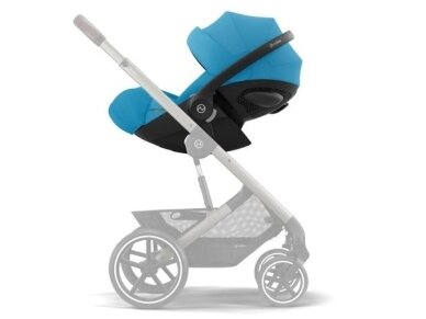 Automobilinė kėdutė Cybex Cloud G i - size  0-13kg (40-87cm) Beach  Blue Plus su isofix baze 5