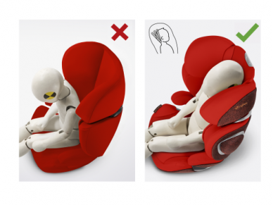 Car seat Cybex Solution T i-Fix 15-36kg Plus Platinum White (100-150cm) 4