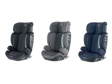 Automobilinė kėdutė Inglesina Tolomeo Grey 15-36kg 2/3gr. izofix 1 Automobilinė kėdutė Inglesina Tolomeo Grey 15-36kg 2/3gr. izofix 1