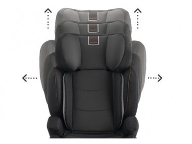 Automobilinė kėdutė Inglesina Tolomeo Grey 15-36kg 2/3gr. izofix 8 Automobilinė kėdutė Inglesina Tolomeo Grey 15-36kg 2/3gr. izofix 8