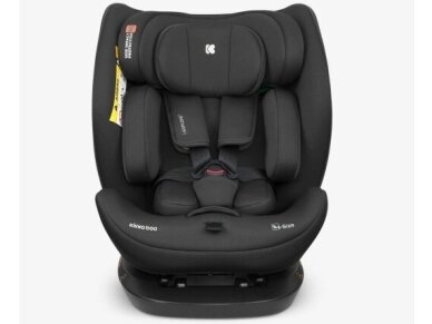 Automobilinė kėdutė KikkaBoo Explore 2 i-size 40-150cm (0-36kg) Black