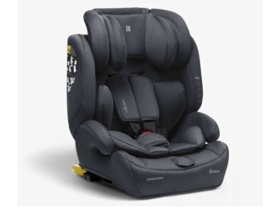 Automobilinė kėdutė KikkaBoo I-Bronn 76-150cm (9-36kg) i-size Grey 1