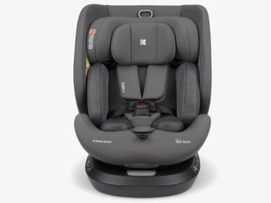Automobilinė kėdutė KikkaBoo i-Hike i-Size 40cm - 150cm Dark Grey