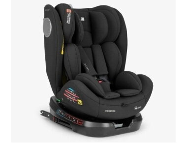 Automobilinė kėdutė KikkaBoo i - Moove 2 40-150cm (0-36kg) i-size Black Automobilinė kėdutė KikkaBoo i - Moove 2 40-150cm (0-36kg) i-size Black