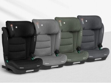 Automobilinė kėdutė KikkaBoo i-Scout i-size 100-150cm Black 7 Automobilinė kėdutė KikkaBoo i-Scout i-size 100-150cm Black 7