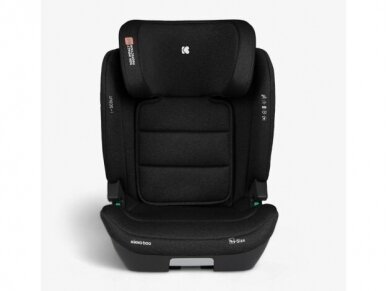 Automobilinė kėdutė KikkaBoo i-Scout i-size 100-150cm Black Automobilinė kėdutė KikkaBoo i-Scout i-size 100-150cm Black