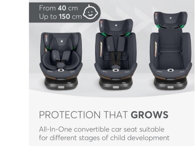 Car seat KikkaBoo i - Twist i - size 40 - 150cm (0-36kg) Coffee 4 Car seat KikkaBoo i - Twist i - size 40 - 150cm (0-36kg) Coffee 4