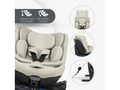 Automobilinė kėdutė KikkaBoo i - Van i - size 40 - 150cm (0-36kg) Black 4 Automobilinė kėdutė KikkaBoo i - Van i - size 40 - 150cm (0-36kg) Black 4