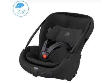 Automobilinė kėdutė Maxi Cosi Coral Slide Pro 40-87cm (0-13kg) i-size Black Onyx + Coral Slide Pro Strype 4