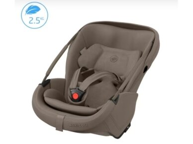 Automobilinė kėdutė Maxi Cosi Coral Slide Pro 40-87cm (0-13kg) i-size Oak Truffle 3