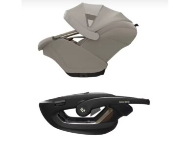Automobilinė kėdutė Maxi Cosi Coral Slide Pro 40-87cm (0-13kg) i-size Sapphire Sand + Coral Slide Pro Strype 5 Automobilinė kėdutė Maxi Cosi Coral Slide Pro 40-87cm (0-13kg) i-size Sapphire Sand + Coral Slide Pro Strype 5