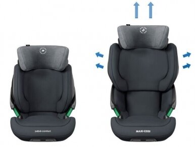 Automobilinė kėdutė Maxi Cosi KORE i - Size 100cm-150cm 2/3 Authentic Graphite 1 Automobilinė kėdutė Maxi Cosi KORE i - Size 100cm-150cm 2/3 Authentic Graphite 1