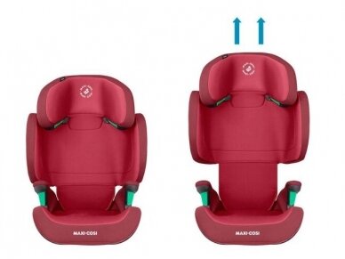 Automobilinė kėdutė Maxi Cosi Morion I-size Basic Red  grupė 2/3  (15-36kg.) 2