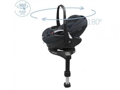 Automobilinė kėdutė Maxi Cosi Pebble 360 Pro Essential Green 0-13kg 6