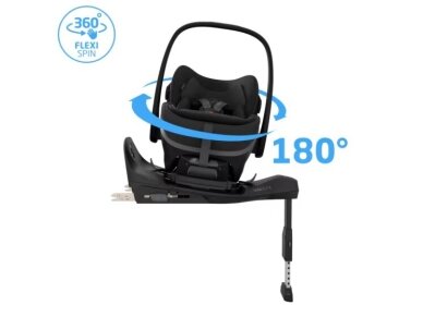 Automobilinė kėdutė Maxi Cosi Pebble Slide Pro 40-87cm (0-13kg)  i-size Black Onyx + FamilyFix Slide Pro isofix 360 3
