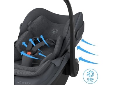 Automobilinė kėdutė Maxi Cosi Pebble Slide Pro 40-87cm (0-13kg) i-size Moon Graphite + FamilyFix Slide Pro isofix 360 6 Automobilinė kėdutė Maxi Cosi Pebble Slide Pro 40-87cm (0-13kg) i-size Moon Graphite + FamilyFix Slide Pro isofix 360 6