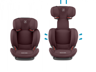 Automobilinė Kėdutė Maxi-Cosi RodiFix AirProtect 2/3 (15-36kg.) Authentic Red 3