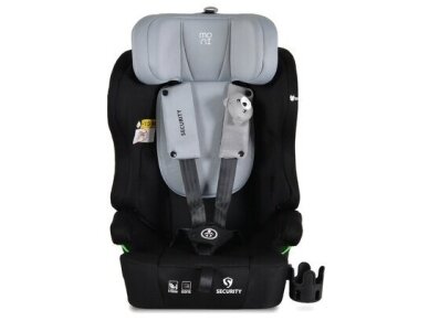 Automobilinė kėdutė Moni Security 76-150cm (9-36kg) i -size Space grey 2