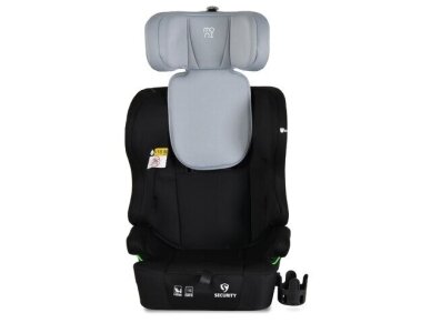 Automobilinė kėdutė Moni Security 76-150cm (9-36kg) i -size Space grey 3
