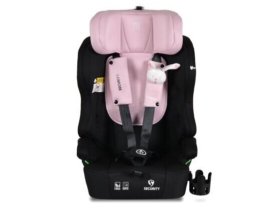 Automobilinė kėdutė Moni Security 76-150cm (9-36kg) i -size Baby Pink 2