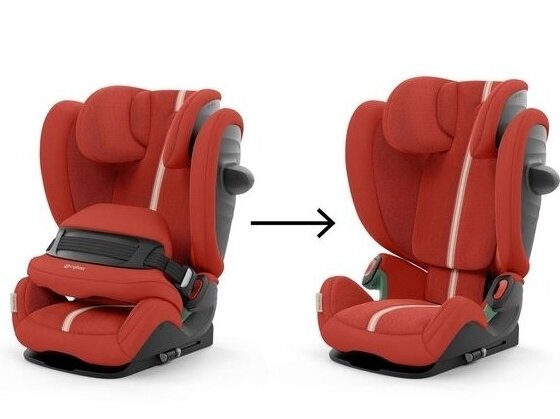 Automobilinė kėdutė Cybex Pallas G i-Size Plus Hibiscus Red 76 - 150cm 4 Automobilinė kėdutė Cybex Pallas G i-Size Plus Hibiscus Red 76 - 150cm 4