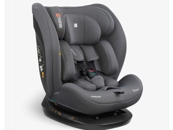 Automobilinė kėdutė KikkaBoo Explore 2 i-size 40-150cm (0-36kg) Grey 1 Automobilinė kėdutė KikkaBoo Explore 2 i-size 40-150cm (0-36kg) Grey 1