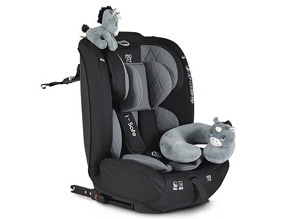 Car seat Moni i - Safe 76-150cm (9-36kg) Grey Car seat Moni i - Safe 76-150cm (9-36kg) Grey