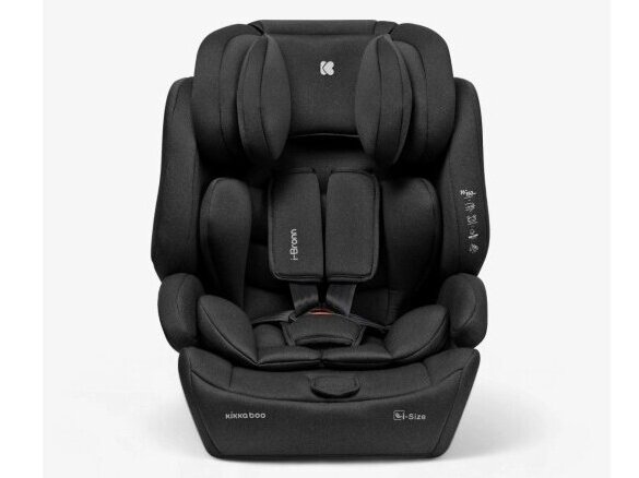 Automobilinė kėdutė KikkaBoo I-Bronn 76-150cm (9-36kg) i-size Black Automobilinė kėdutė KikkaBoo I-Bronn 76-150cm (9-36kg) i-size Black