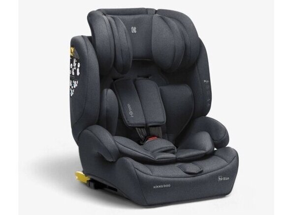 Automobilinė kėdutė KikkaBoo I-Bronn 76-150cm (9-36kg) i-size Grey 1 Automobilinė kėdutė KikkaBoo I-Bronn 76-150cm (9-36kg) i-size Grey 1